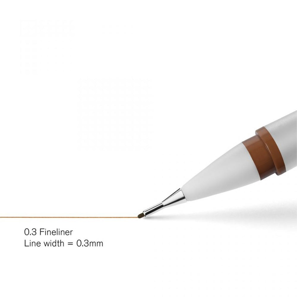 Winsor & Newton Sepia Fineliner Pen