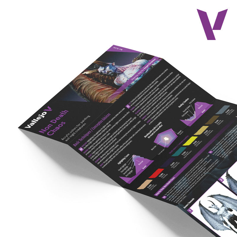 Vallejo Game Color Non Death Chaos Paint Set, 8x18 ml