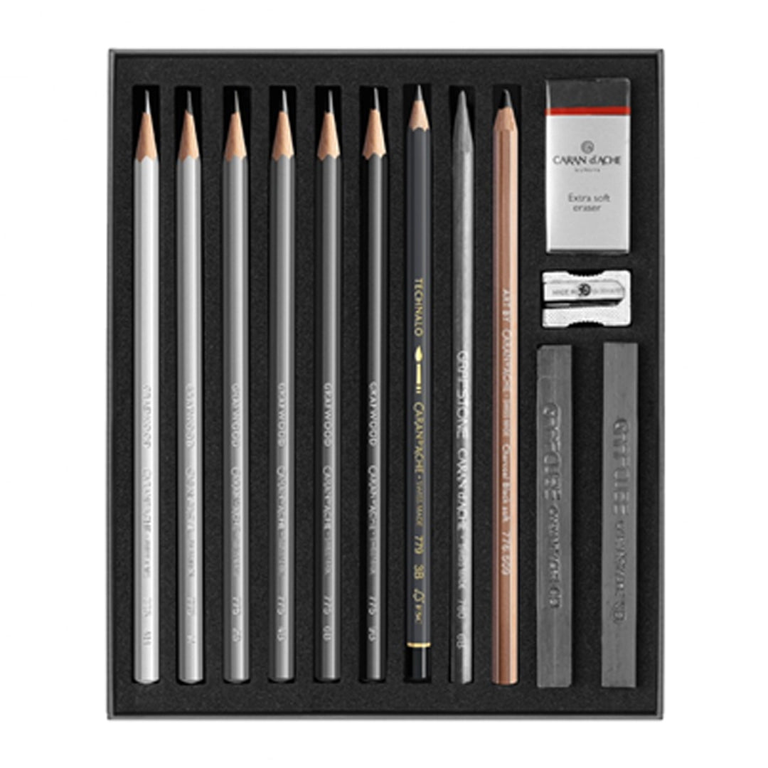Caran d'Ache ART BY Sketching Set of 14