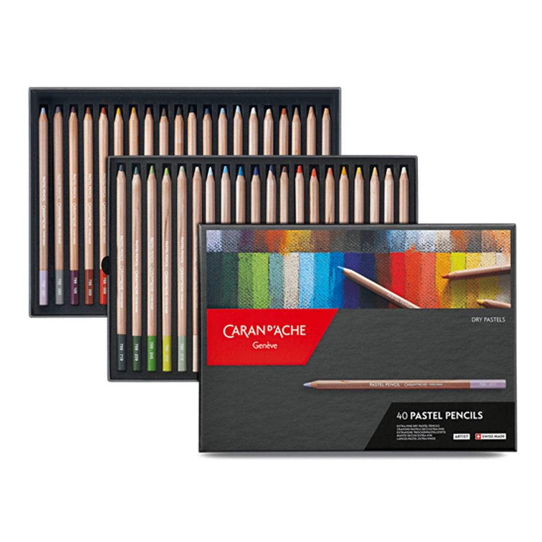 Caran d'Ache Pastel Pencils Set of 40