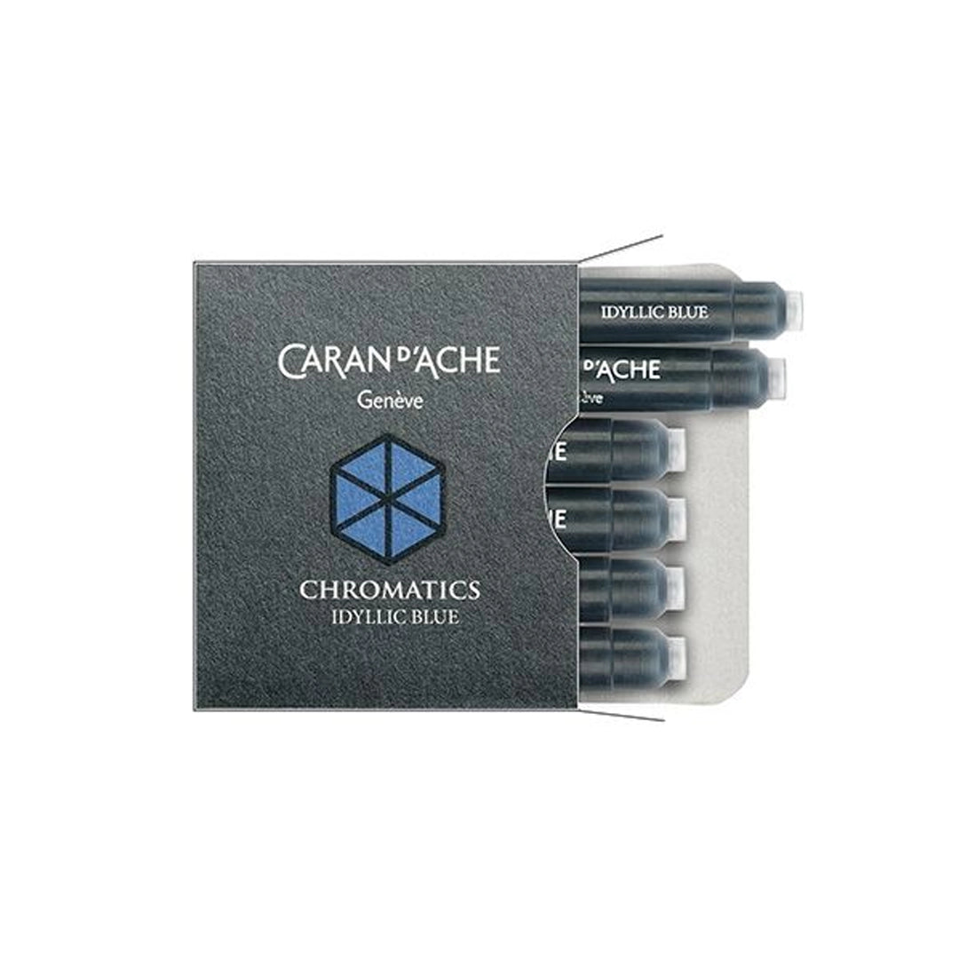 Caran d'Ache Ink Cartridges for Fountain Pen, 6 pcs.