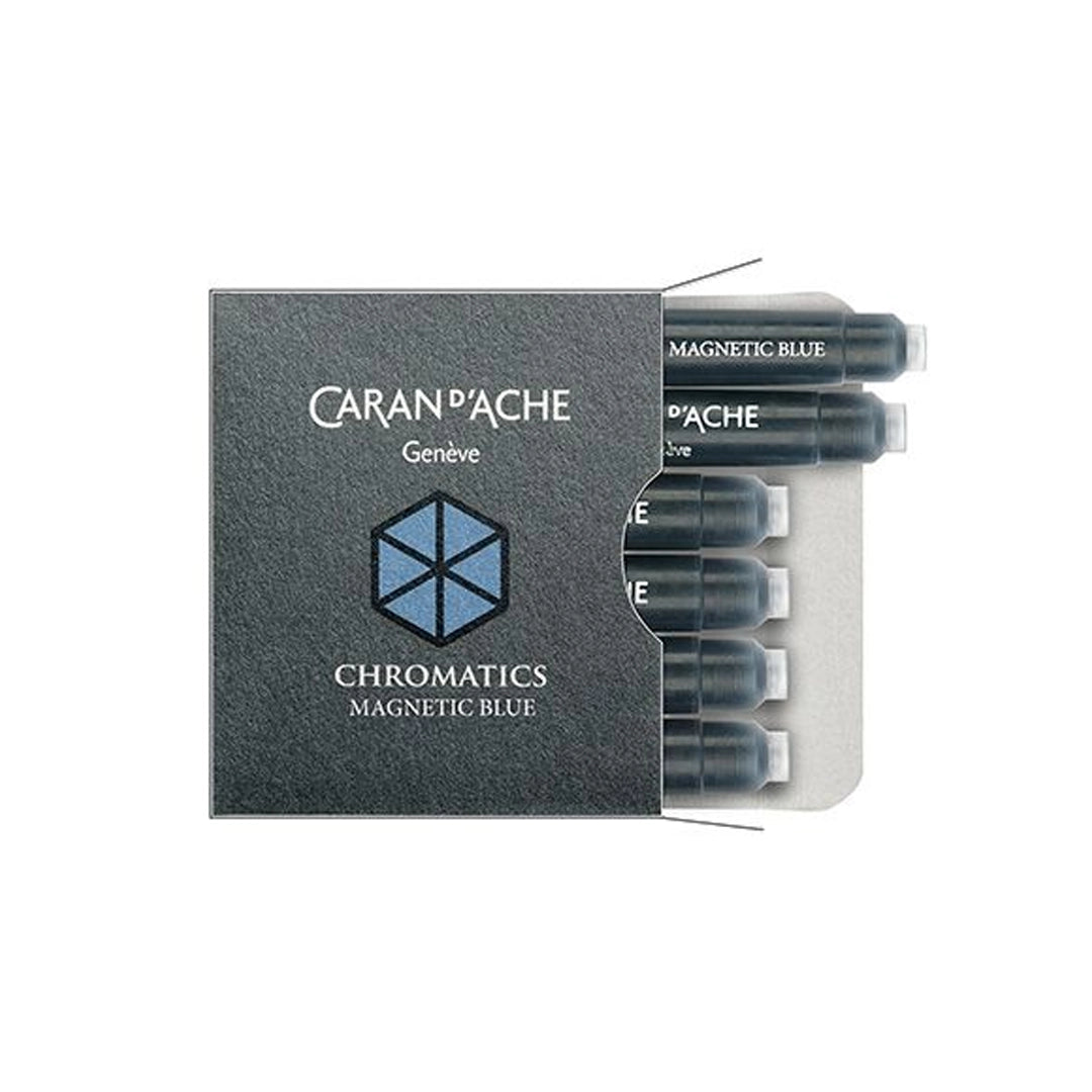 Caran d'Ache Ink Cartridges for Fountain Pen, 6 pcs.