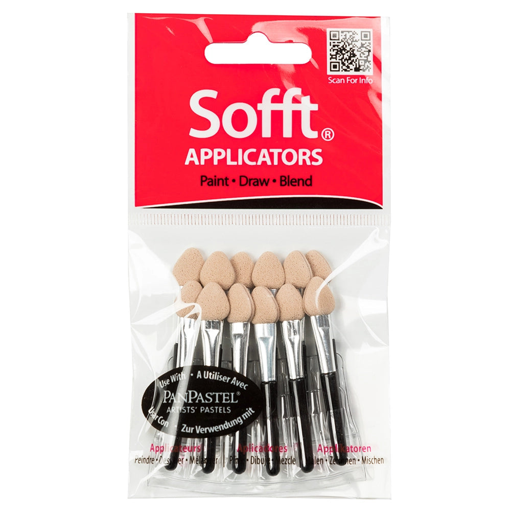 PanPastel Sofft Mini Applicators Set, 12 pcs.