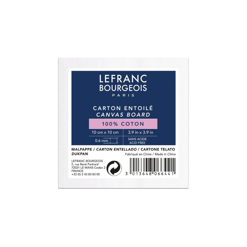 Lefranc Bourgeois Canvas Boards