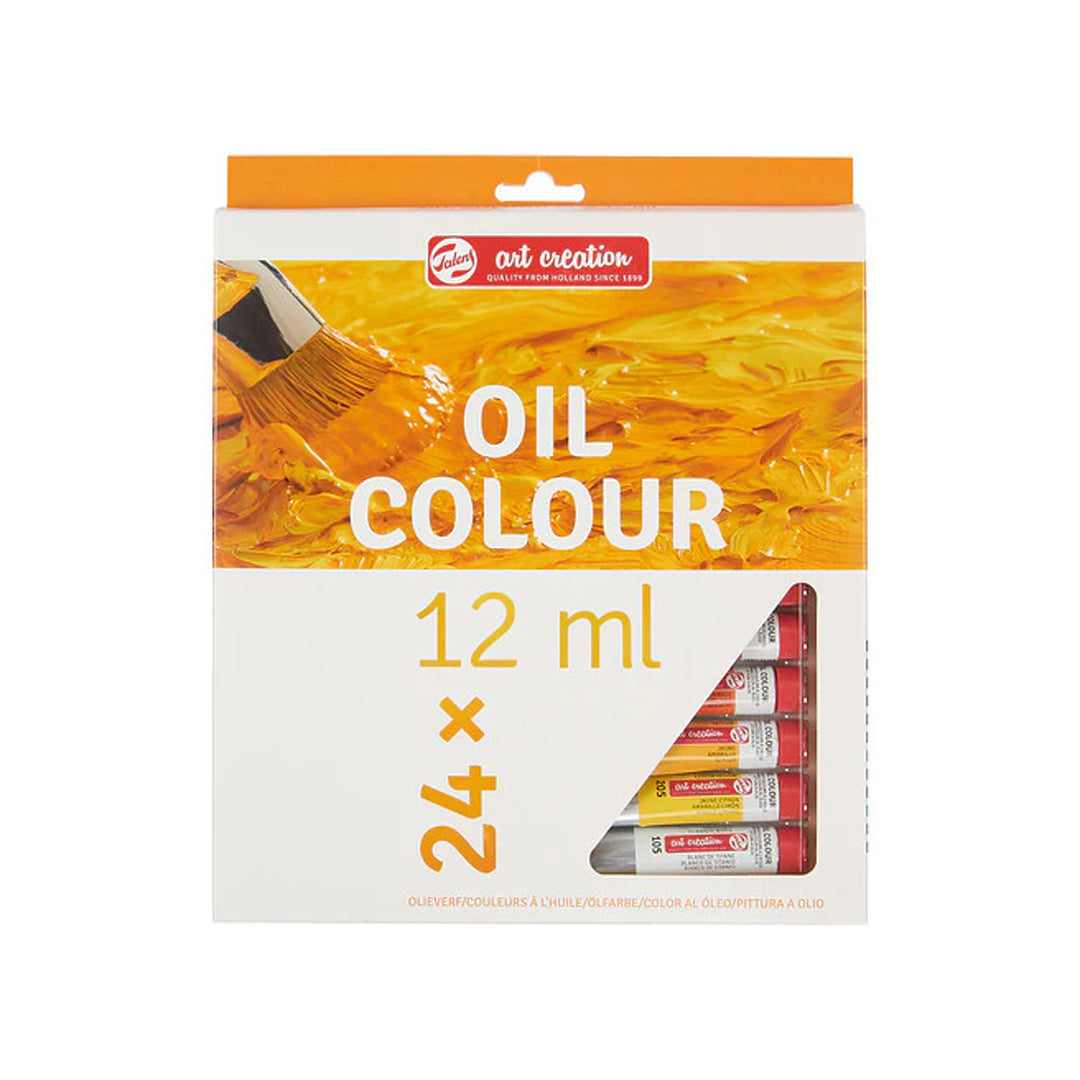 Talens Art Creation Oil Paint Set, 24x12 ml