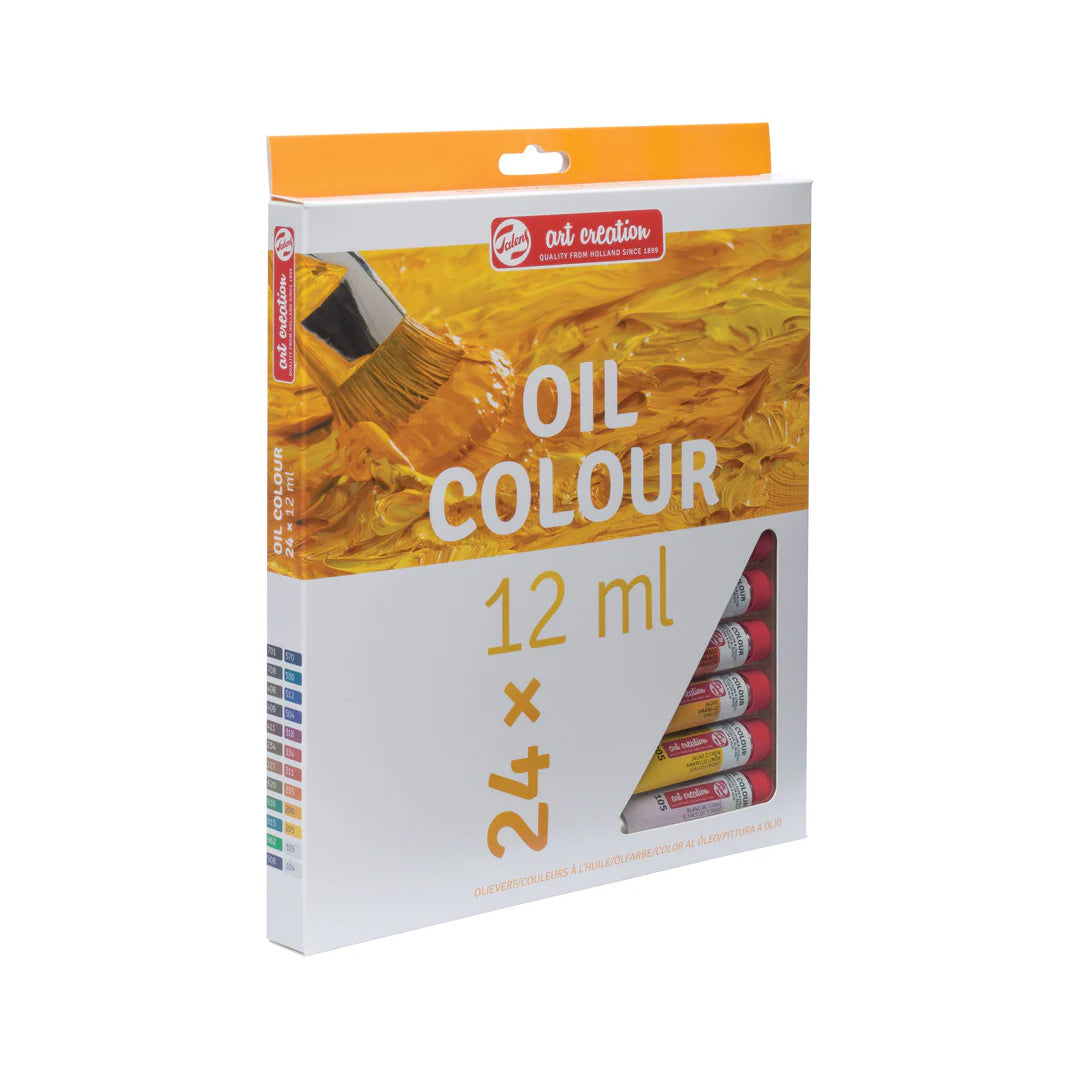 Talens Art Creation Oil Paint Set, 24x12 ml
