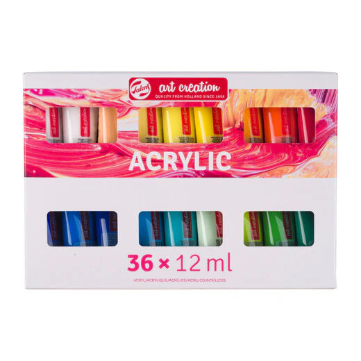 Talens Art Creation Acrylic Paint Set, 36x12 ml