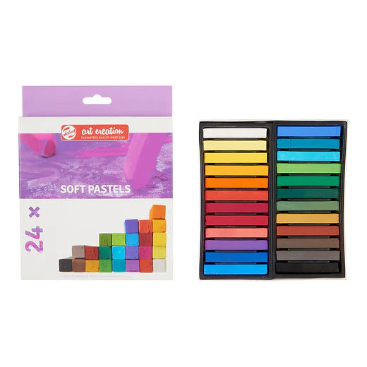 Talens Art Creation Soft Pastel Set, 24 colours