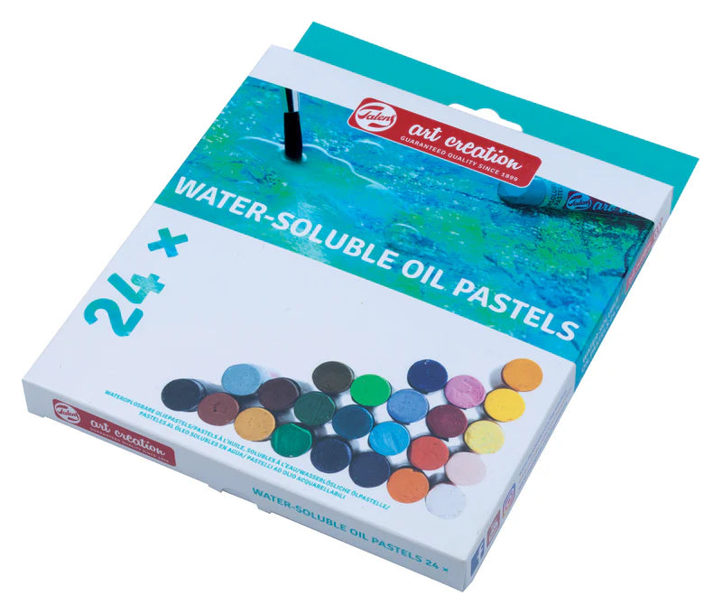 Talens Art Creation Water-Soluble Oil Pastel Set, 24 colours