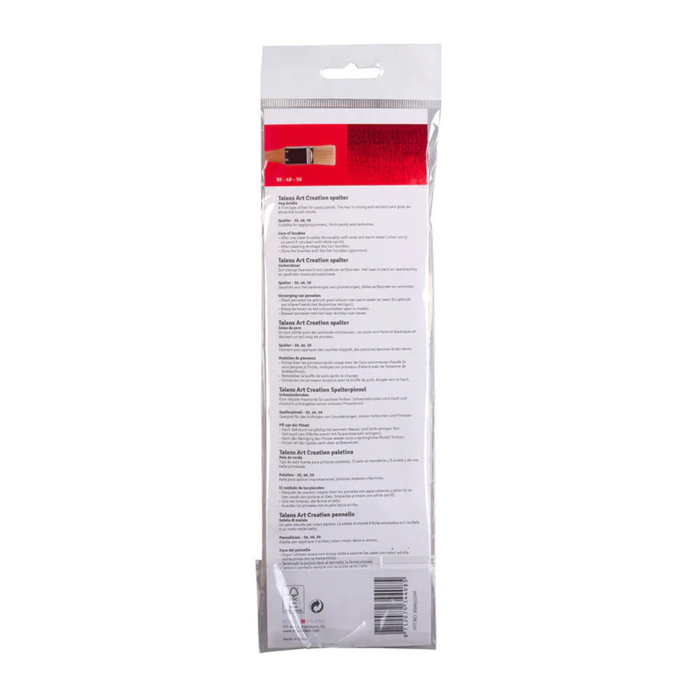 Talens Art Creation Spalter Brushes Set, 3 pcs.