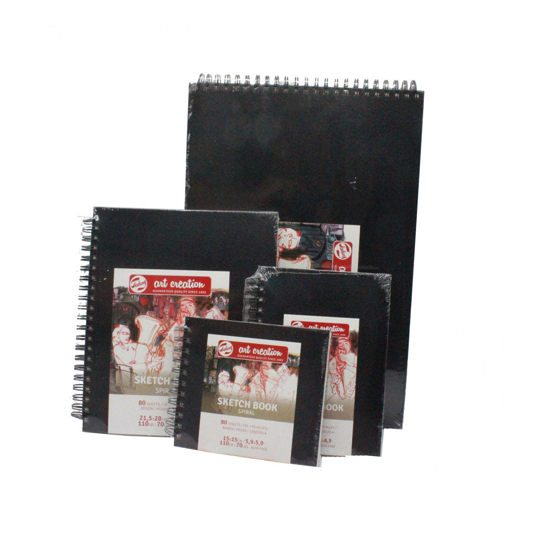 Talens Art Creation Spiral Sketchbook, 80 Sheets, 110 gsm