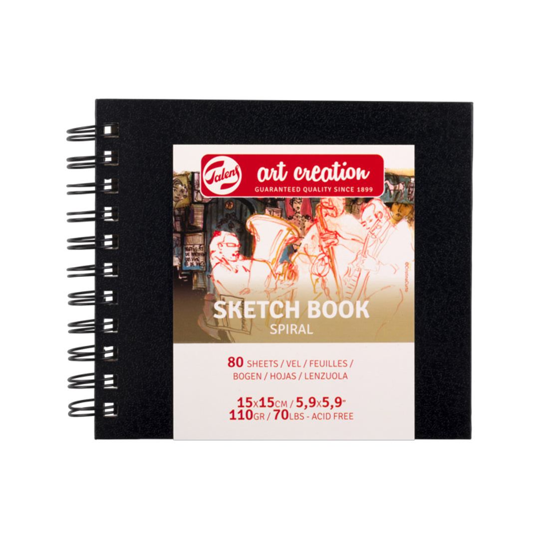 Talens Art Creation Spiral Sketchbook, 80 Sheets, 110 gsm