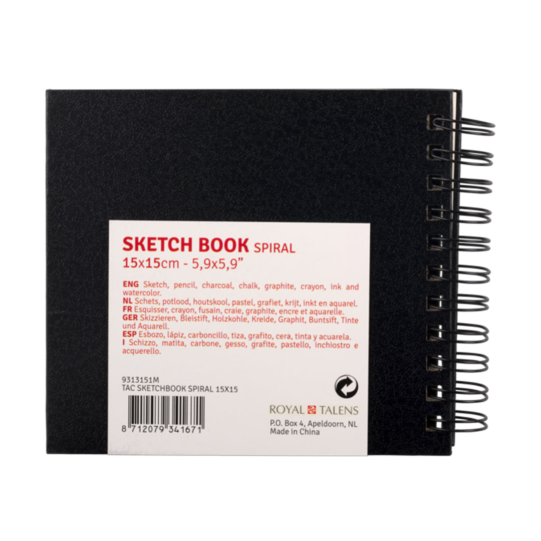 Talens Art Creation Spiral Sketchbook, 80 Sheets, 110 gsm