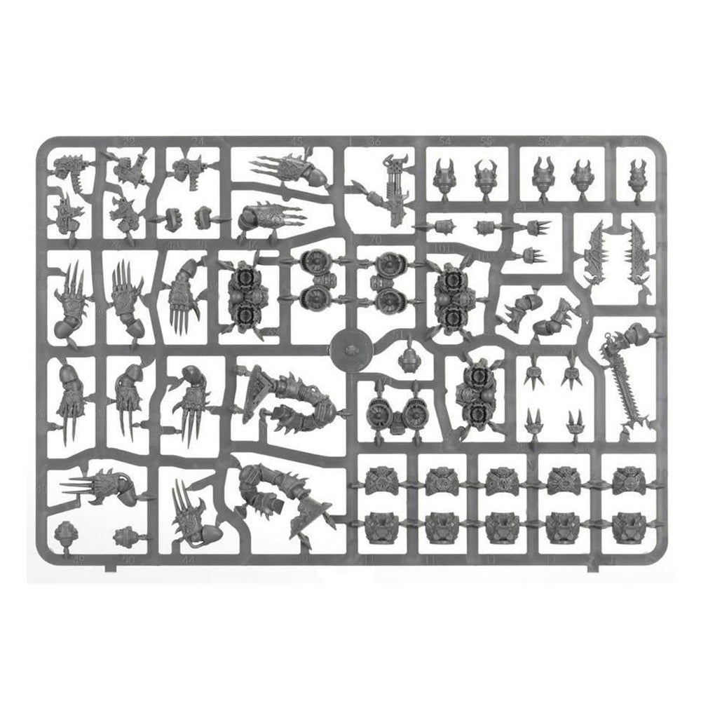 Warhammer 40,000 Chaos Space Marines: Raptors Miniature Set