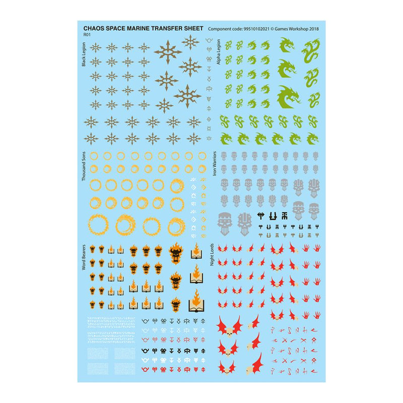 Warhammer 40,000 Combat Patrol: Chaos Space Marines Miniature Set