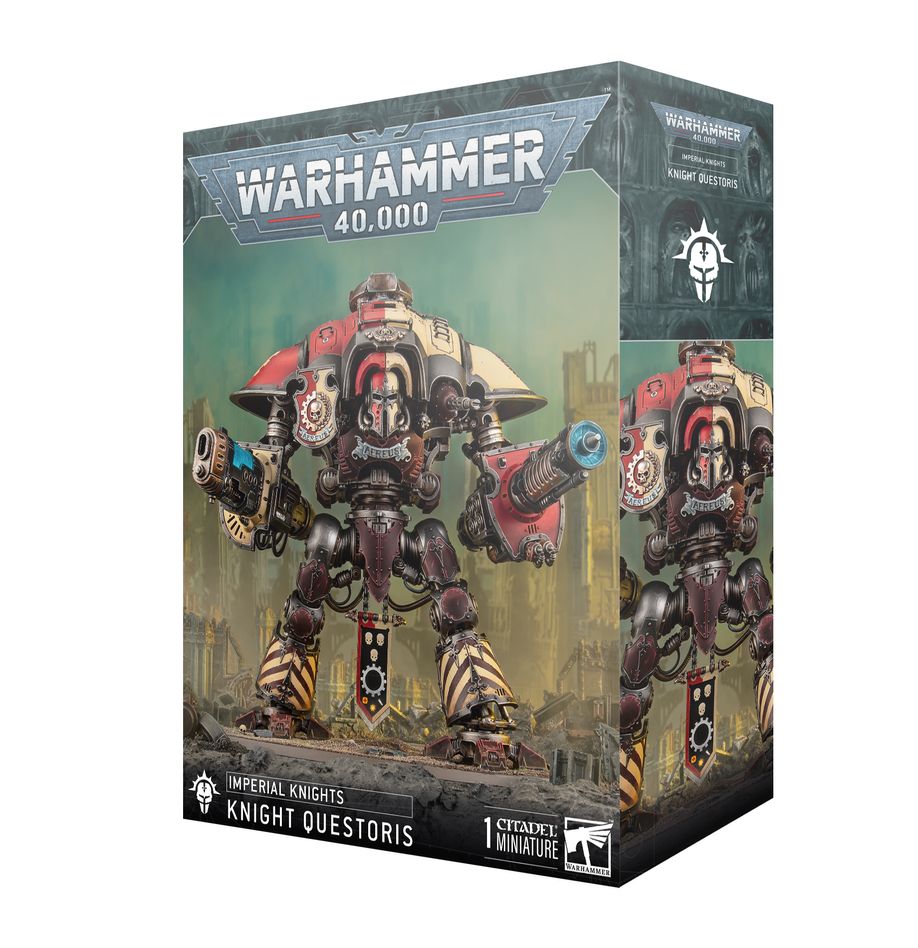 Warhammer 40,000 Imperial Knights: Knight Questoris Miniature Assembly Set