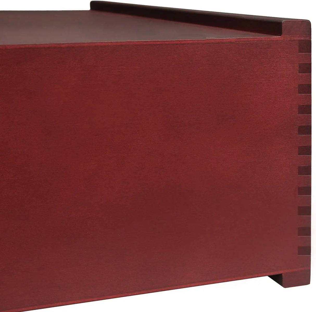 MEEDEN 6-Drawer Artist Supply Storage Box, Dark Walnut color