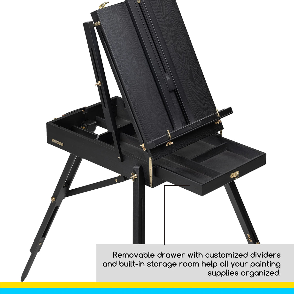 MEEDEN Wood Plein-Air French Easel