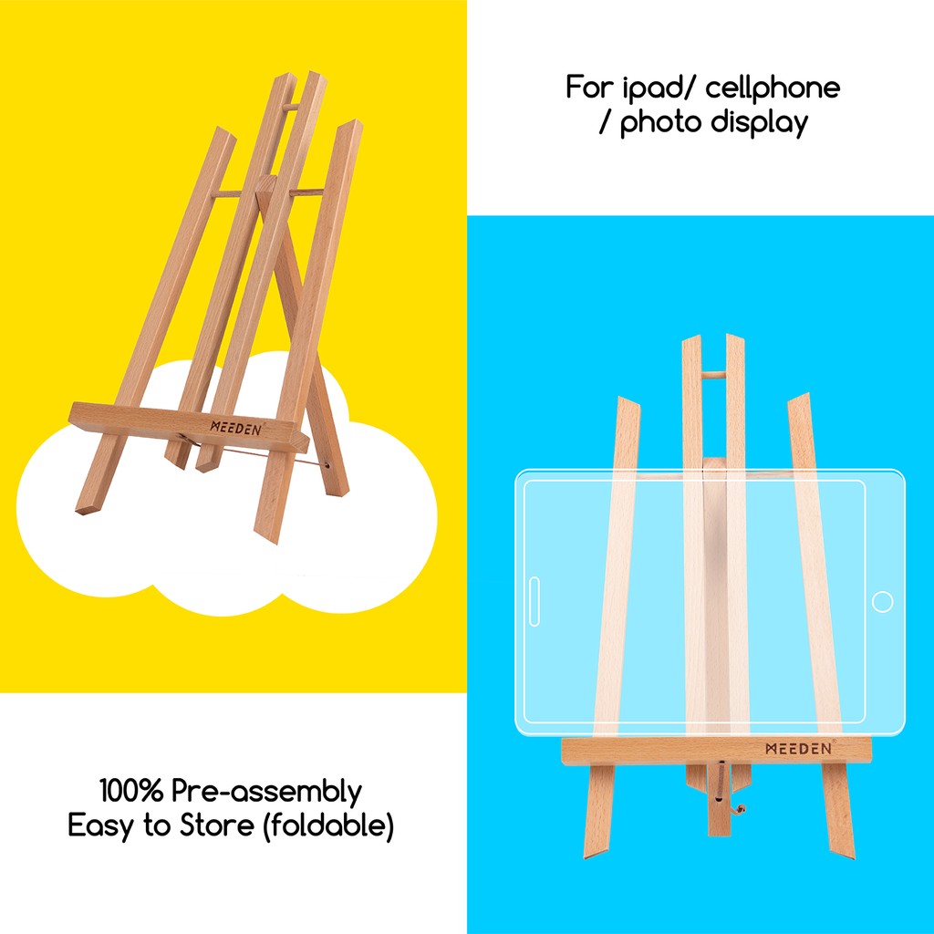 MEEDEN Tall Tabletop Easel