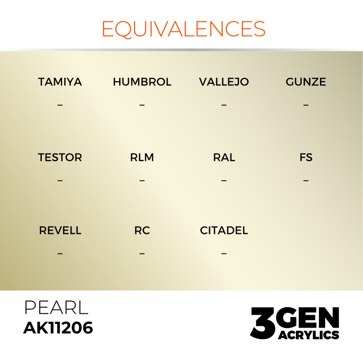 AK Interactive 3GEN Acrylic Paint, colours 147-231 (part 3/3)