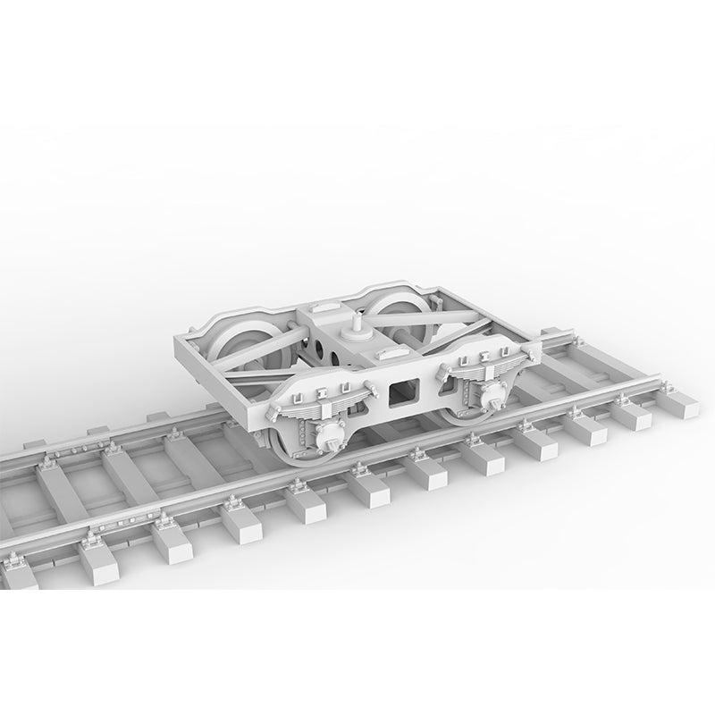 AK Interactive German Railway Schwerer Plattformwagen Type SSys Scale Model, 1:35