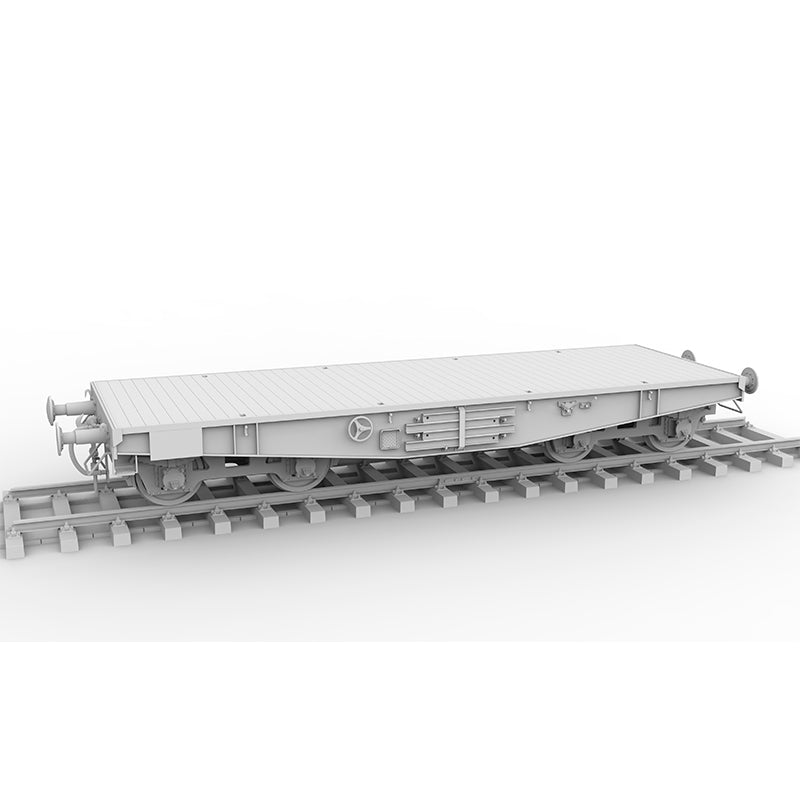 AK Interactive German Railway Schwerer Plattformwagen Type SSys Scale Model, 1:35