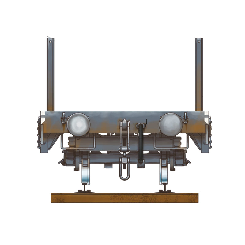AK Interactive German Railway Schwerer Plattformwagen Type SSys Scale Model, 1:35