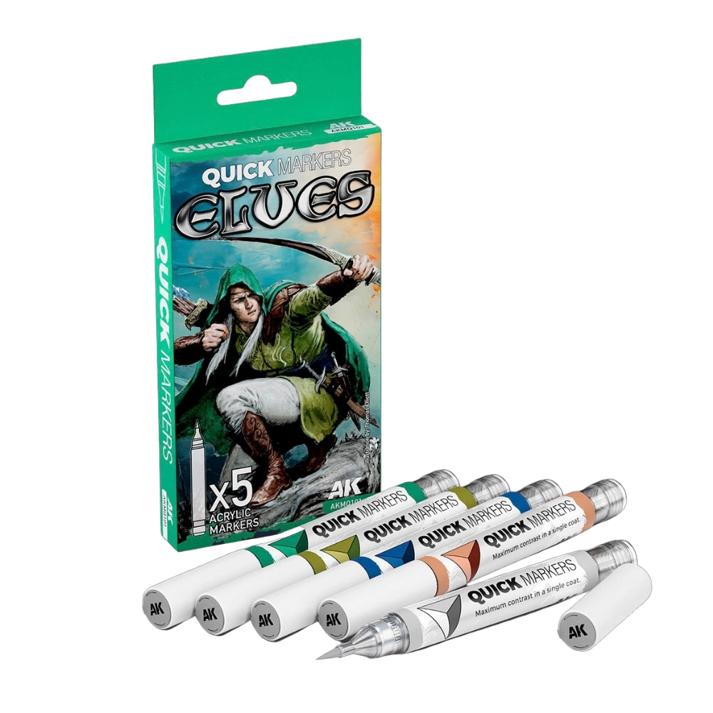 AK Interactive Quick Markers Elves Set, 5 pcs.