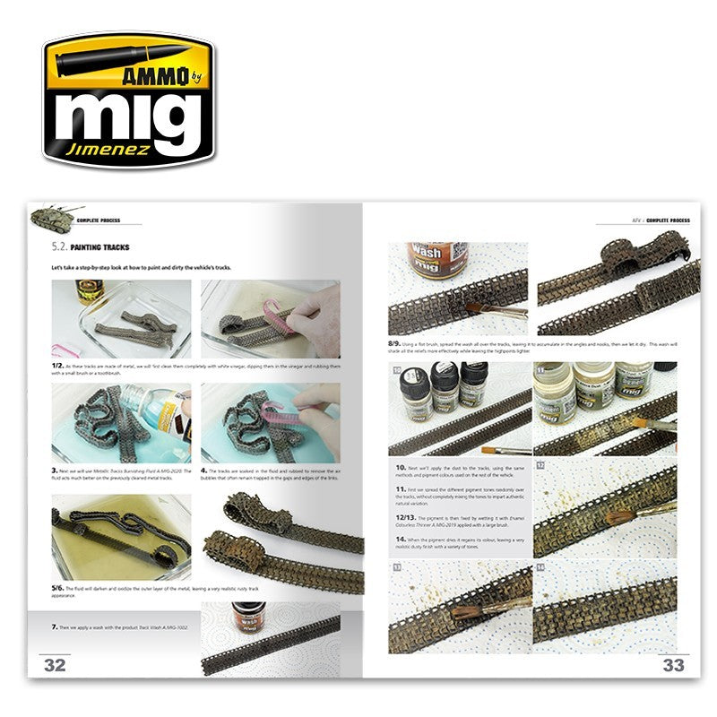 AMMO by Mig Learning Book “Encyclopedia of Armour. Modelling techniques”