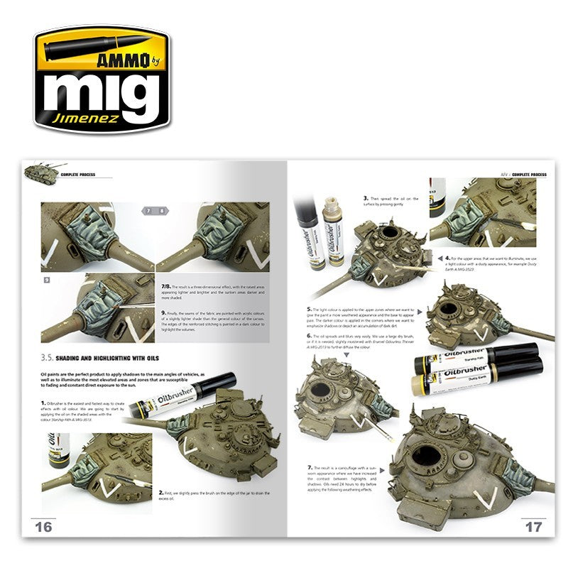 AMMO by Mig Learning Book “Encyclopedia of Armour. Modelling techniques”