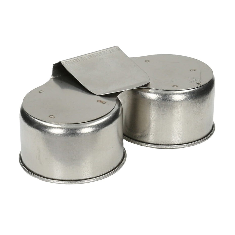 Renesans Metal Bowl for Palette, Double