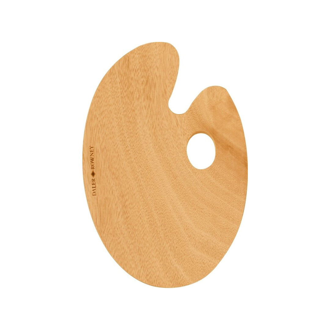 Daler-Rowney Oval Wooden Palette