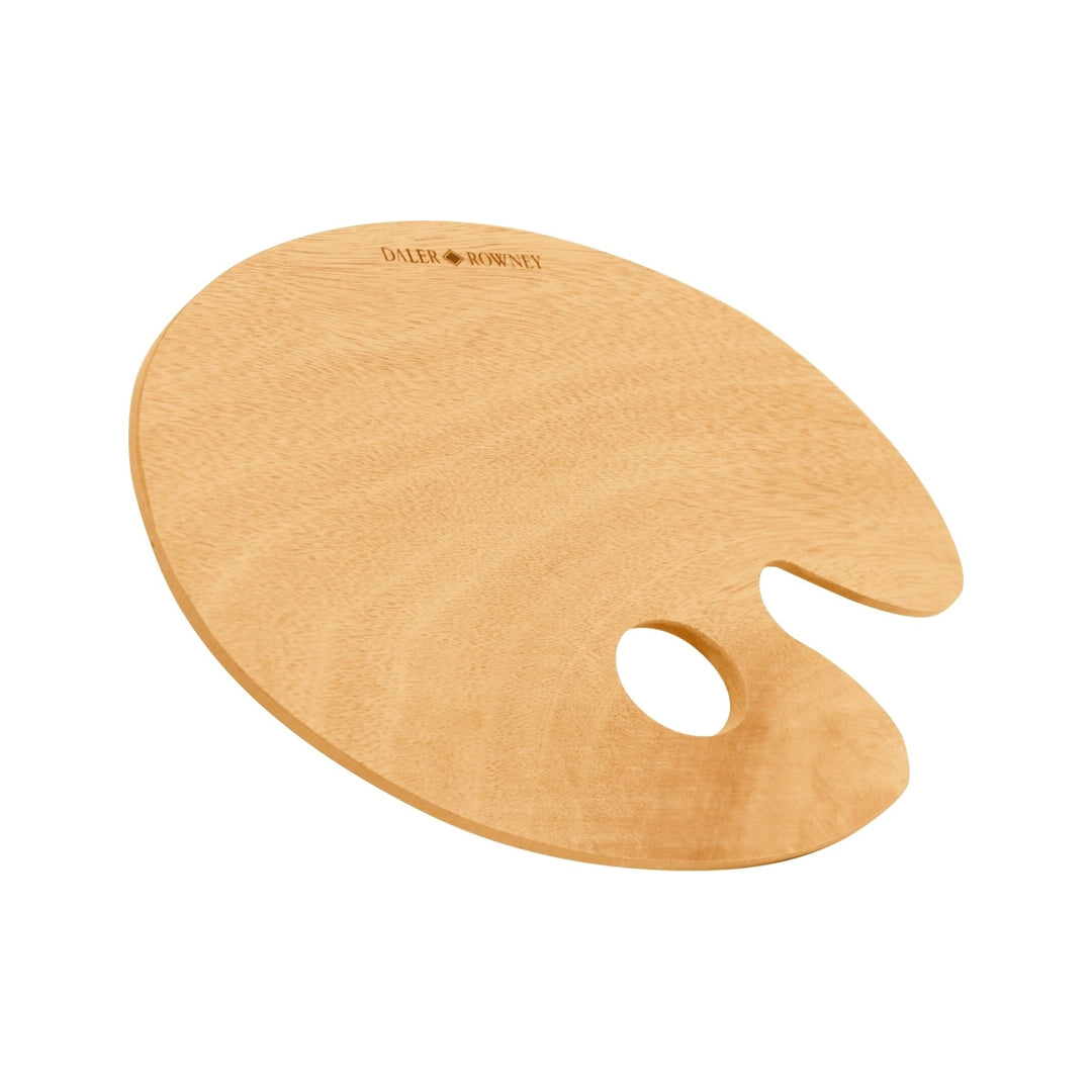 Daler-Rowney Oval Wooden Palette