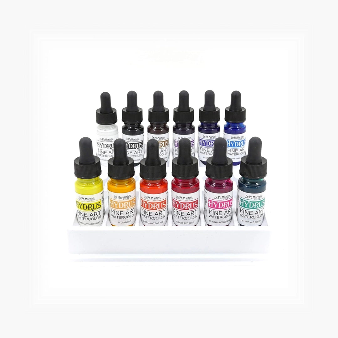 Dr. Ph. Martin’s Hydrus Watercolour Paint, 12x15 ml
