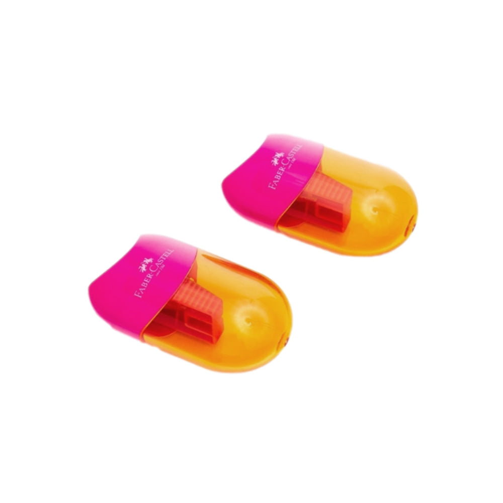 Faber-Castell Single Blade Sharpener, various colours (chosen at random)