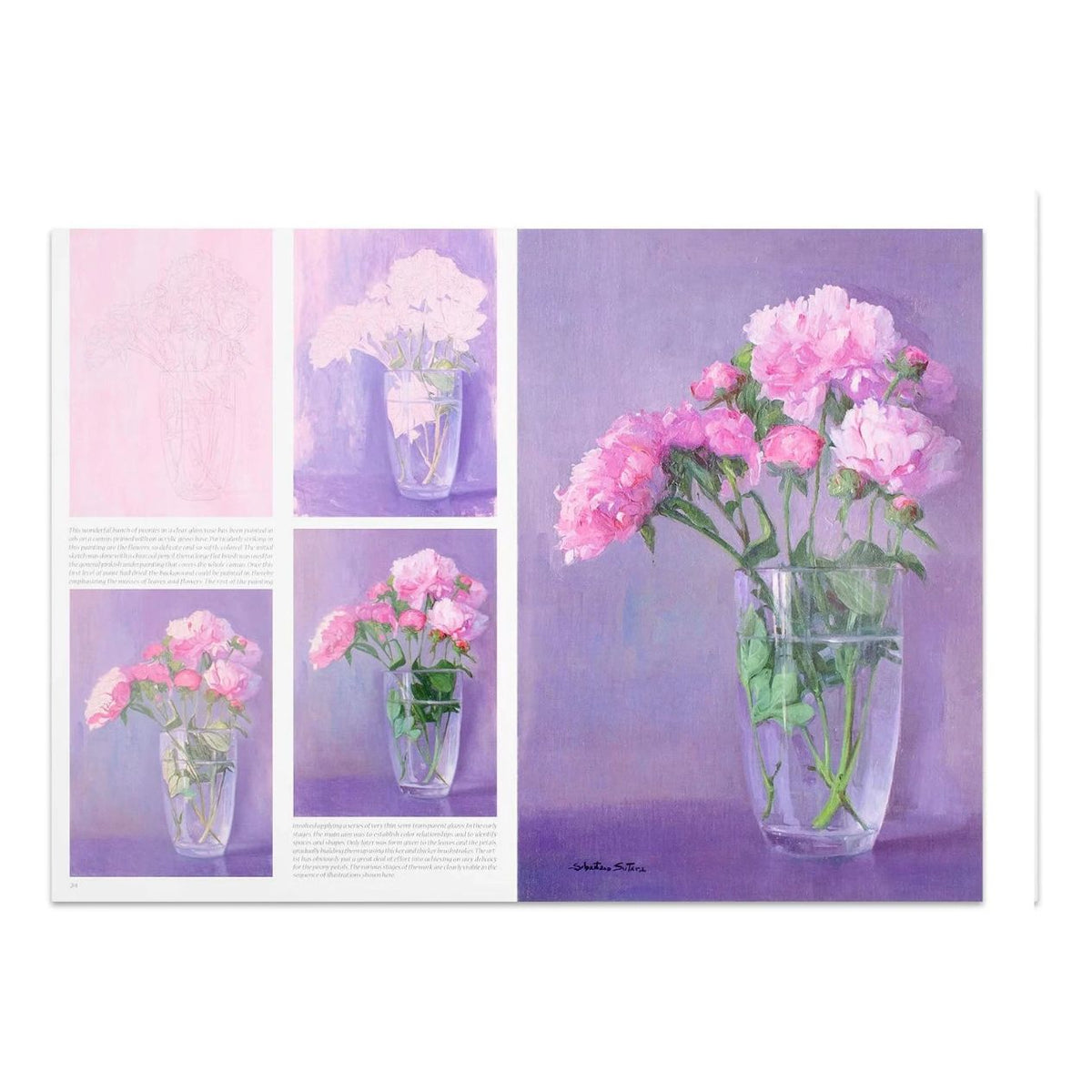 Leonardo Collection Instructional Book - Flowers