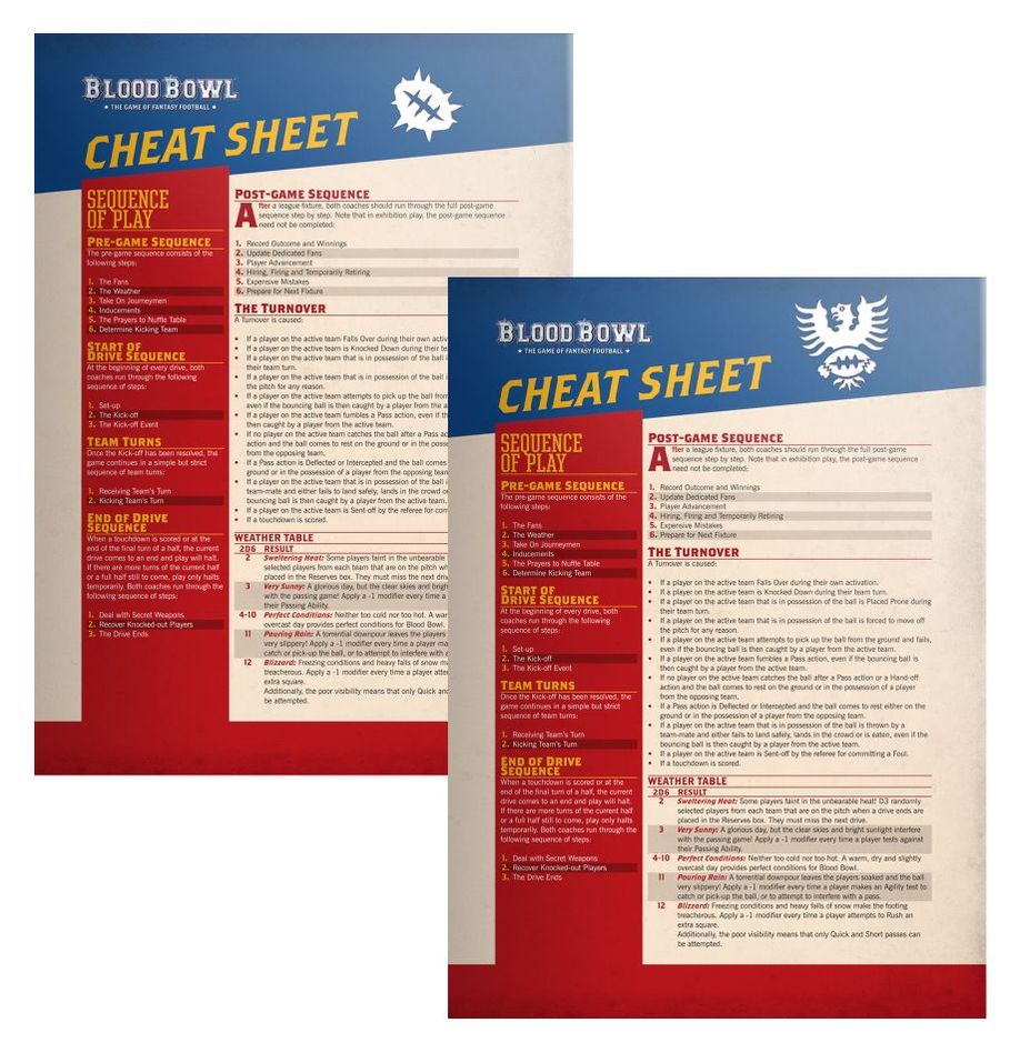 Warhammer Blood Bowl Second Season Edition Fantasy Football Game