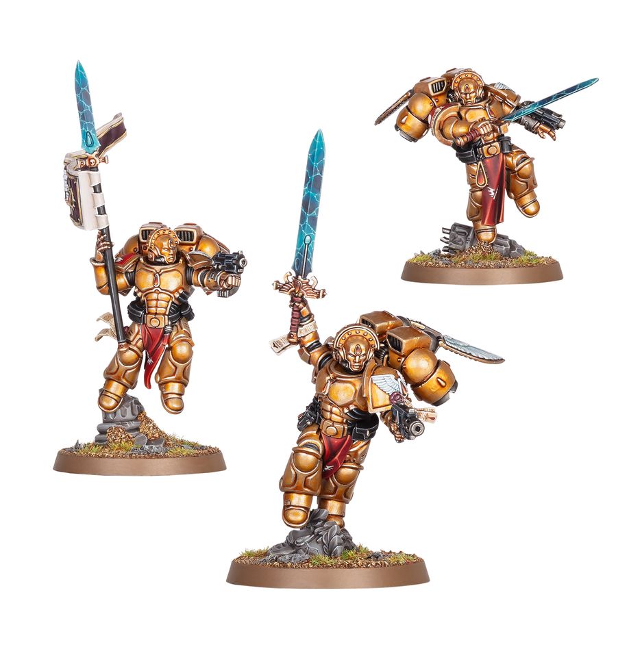 Warhammer 40,000 Blood Angels: Sanguinary Guard Miniatures Set