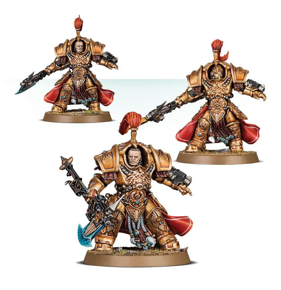 Warhammer 40,000 Adeptus Custodes: Allarus Custodians Miniatures Set