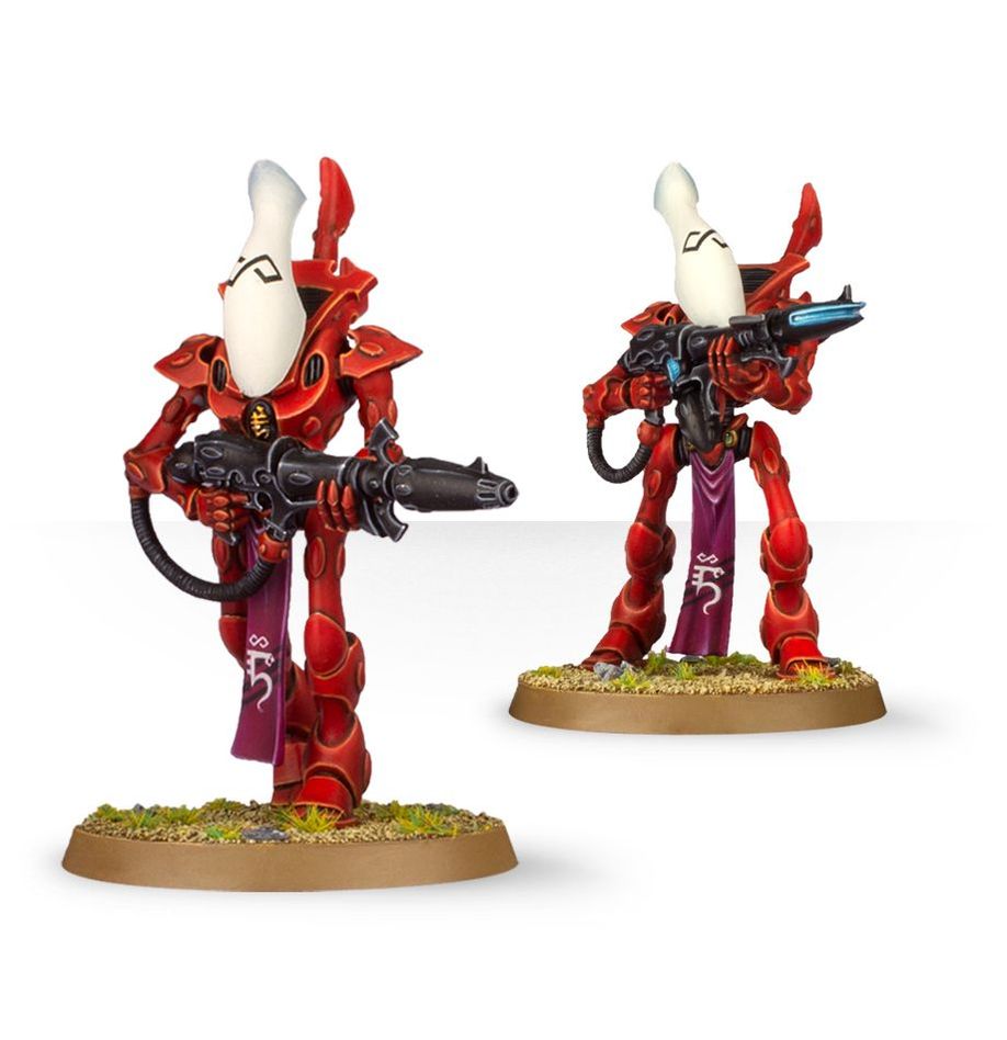 Warhammer 40,000 Aeldari: Wraithguard Miniatures Set