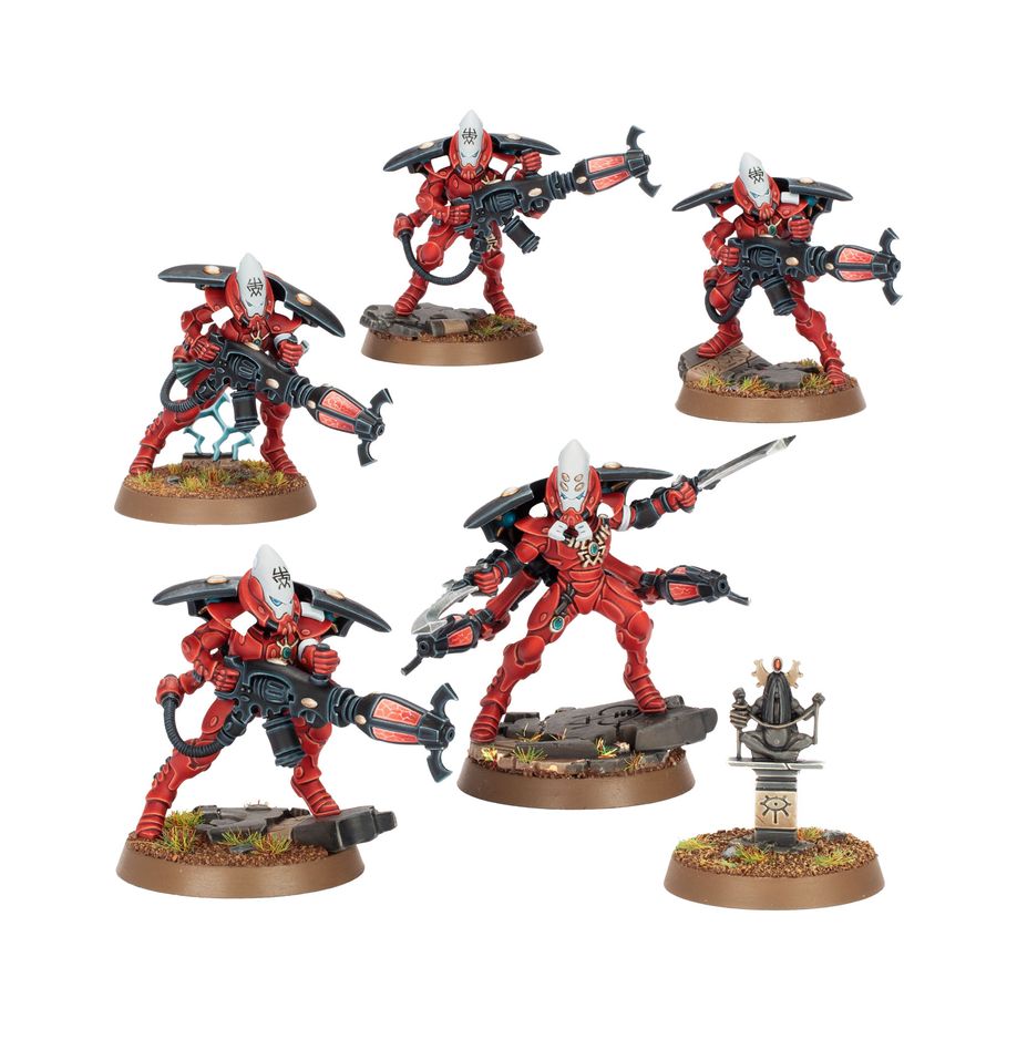Warhammer 40,000 Aeldari: Warp Spiders Miniatures Set