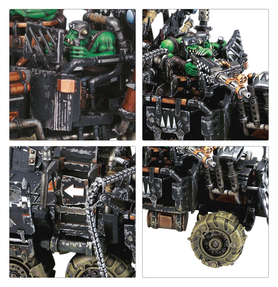 Warhammer 40,000 Orks: Trukk Miniature Set