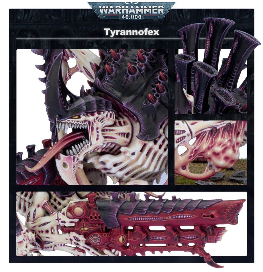 Warhammer 40,000 Tyranids: Tyrannofex Miniature Set