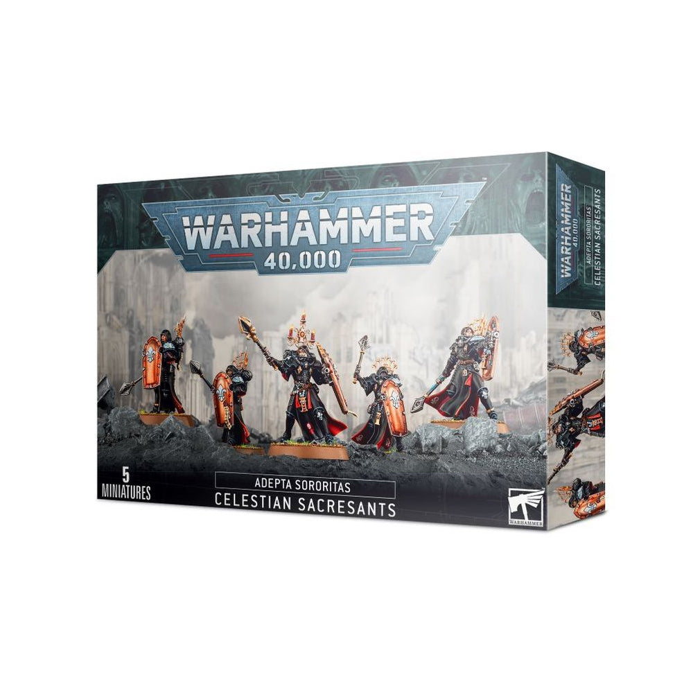 Warhammer 40,000 Adepta Sororitas: Celestian Sacresants Miniatures Set