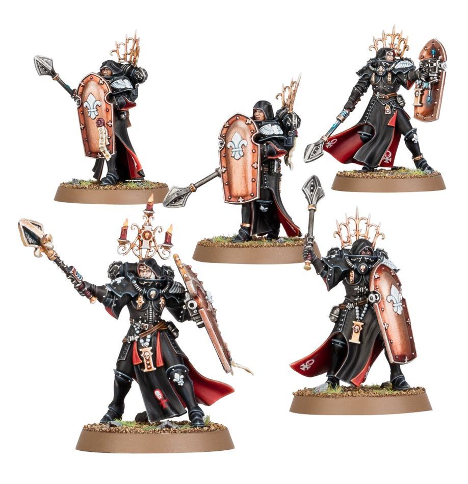 Warhammer 40,000 Adepta Sororitas: Celestian Sacresants Miniatures Set