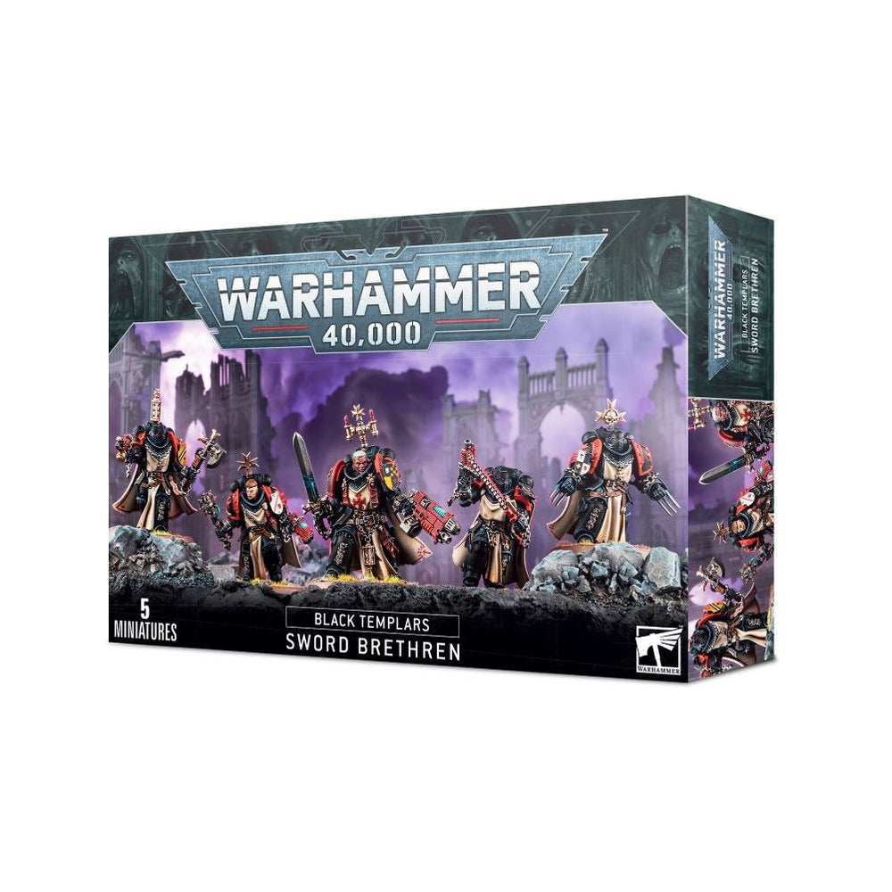 Warhammer 40,000 Black Templars Sword Brethren Miniatures Set
