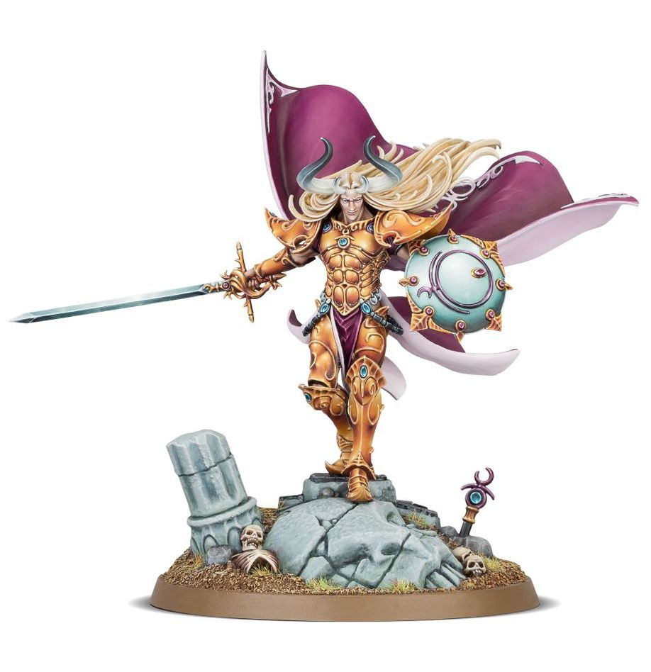Warhammer Age of Sigmar Sigvald, Prince of Slaanesh Miniature Set