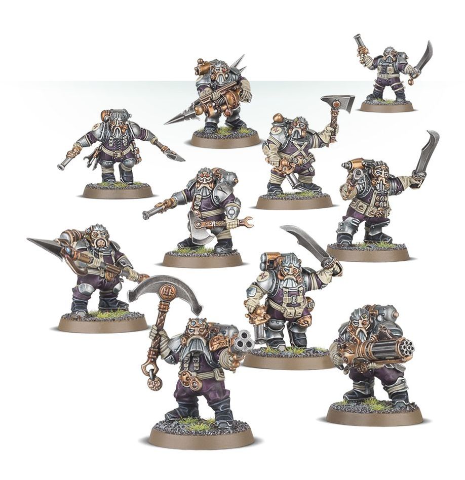 Warhammer Age of Sigmar Arkanaut Company Miniatures Set