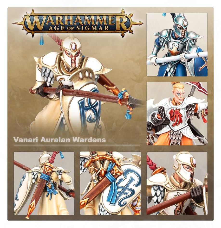 Warhammer Age of Sigmar: Vanari Auralan Wardens Miniature Set