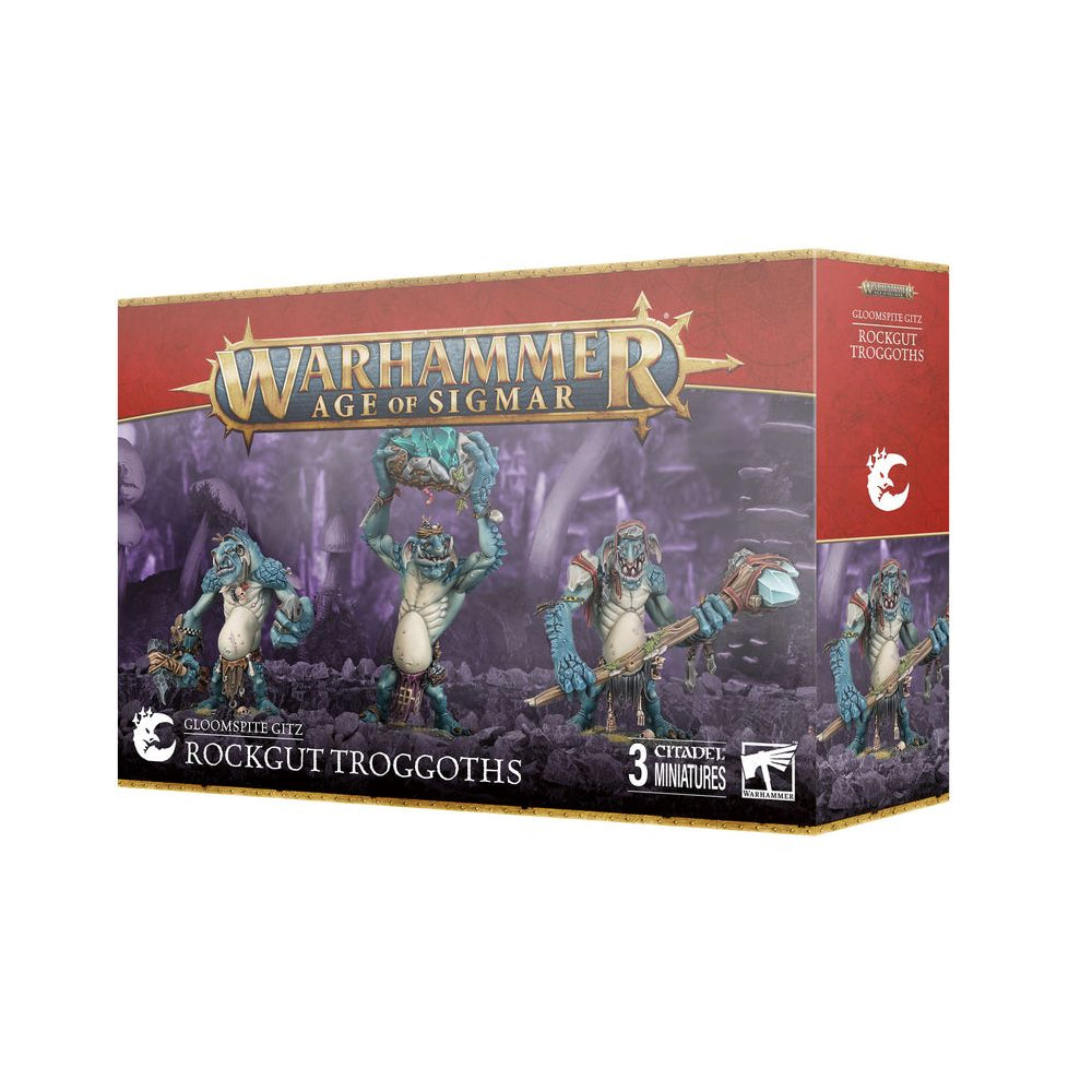 Warhammer Age of Sigmar Rockgut Troggoths Miniatures Set